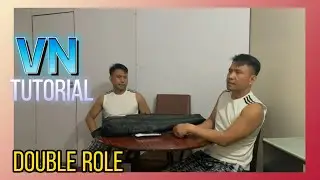 How To Edit  Double Role In VN App | VN Editing Tutorial