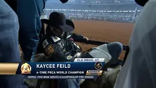 Kaycee Feild's Return to The American Rodeo Contender Tournament