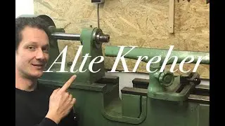 Alte Drechselbank /  Kreher Drechselbank aus den 70er Jahren flott machen