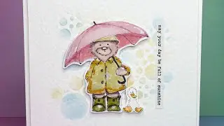 New digi-stamp - Mr Puddles