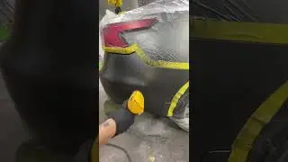 Painting a bumper #auto #painting #fyp #fypシ