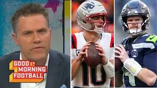 GMFB | No way Seahawks can win Super Bowl over Patriots! - Kyle Brandt all-in on Drake Maye's elite