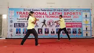 Traditional Lathi Sports Demonstration