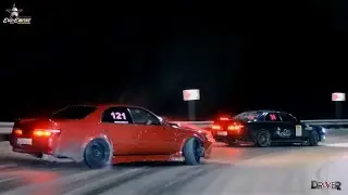 Боком в 2015-й! STREET DRIFT - зимой скользят не только санки!)