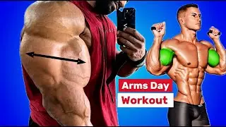 BICEPS AND TRICEPS WORKOUT AT GYM TO BUILD BIGGER ARMS FAST