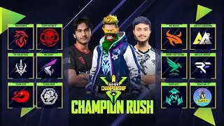 [🔴LIVE] CHAMPION RUSH|| SRH CHAMPIONSHIP SEASON 2 II  GARENA FREE FIRE II @RedHawksOfficials  ​