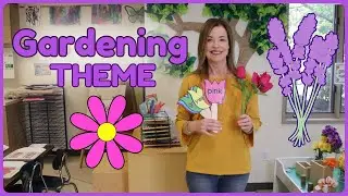 Toddler and Preschool Gardening Theme Activities