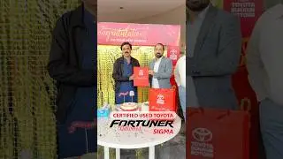 Certified Used Toyota Fortuner Sigma Delivered to the Customer #Toyota #Shorts #Cars