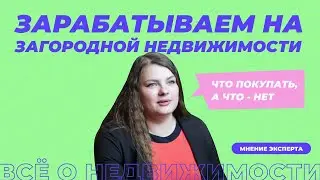 Инвестиции в загородную недвижимость. Объекты, доходность, риски.