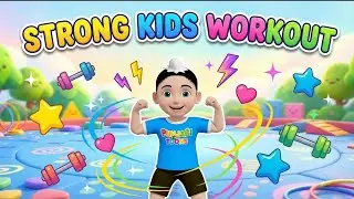 STRONG KIDS WORKOUT | Home Strength Challenge | Punjabi Toons