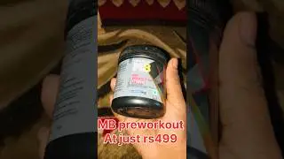 Muscleblaze preworkout 200 xtreme 200mg caffeine berry bolt flavoured