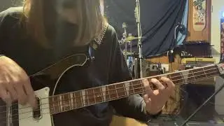 Rush- Anthem- bass cover