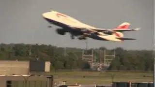 British Airways 747-400 Takeoff