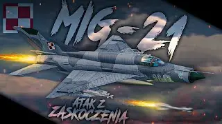 ATAK z ZASKOCZENIA na INTRUZÓW - Polski MiG-21 Bis w Symulatorze DCS World