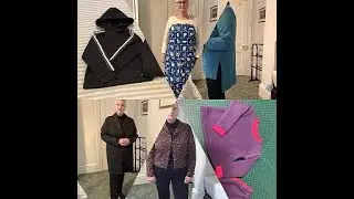 My  recent makes, I made an outfit with my animal print ponte