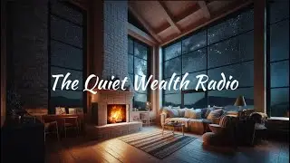 Peaceful Prosperity & Calm Wealth - 10.5 Hours of Fireplace & Rain Sounds For Sleeping or Relaxing 