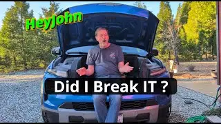 Did I Break My Silverado EV ?