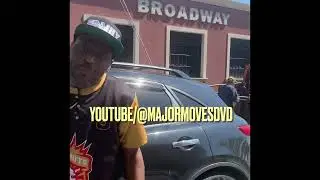 Rah bells came to graffing & broadway to spit a fire freestyle who&rsquo;s next #freeport #freestyle #rap