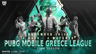 PUBG MOBILE GREECE LEAGUE 2024 - Promo