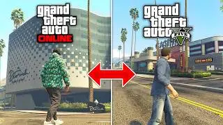 Все основные изменения в GTA Online по сравнению с сюжетным режимом GTA 5 объяснены.