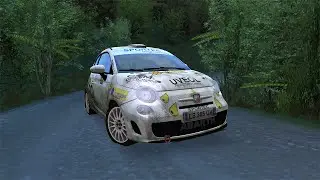 Richard Burns Rally: Whaanga Coast 2025, in a Fiat Abarth 500 R3T (Moza R5 Wheel)