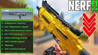 Nerf VMP Gunsmith Give Aimbot!! VMP Gunsmith Are Meta in COD Mobile [TRY THIS]