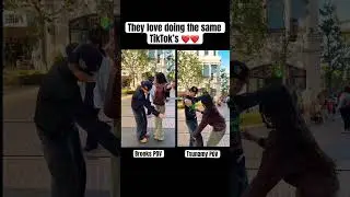 Brooks and Txunamy doing the same TikTok&rsquo;s ❤️ #brooksharvey #txunamyortiz #txunamy