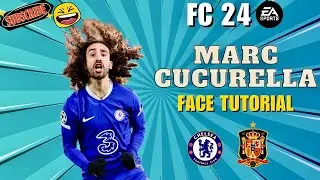 EA FC 24 MARC CUCURELLA - Pro Clubs Career Mode LOOKALIKE Face Creation