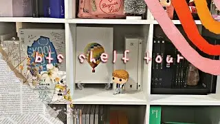 my ✨ chaotic ✨ bts shelf tour! 2021!