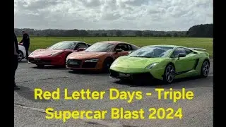 TRIPLE SUPERCAR DRIVING BLAST EXPERIENCE DAY - LAMBORGHINI FERRARI AUDI R8 - Stafford RLD