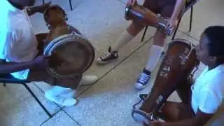 Cuban Bata Drum Lesson Hava. Aprendizaje Elegba ni Itá El toque de Olokum