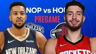 New Orleans Pelicans Vs. Houston Rockets Pregame #Rockets #nba #lockedonrockets