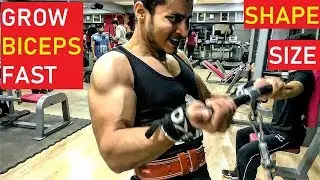 Complete BICEPS WORKOUT for MASS || HOW TO BUILD A MASSIVE BICEPS || INDIAN AESTHETICS- AHUD FITNESS