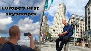 EUROPE FIRST SKYSCRAPER #geocaching #geocache #antwerpen