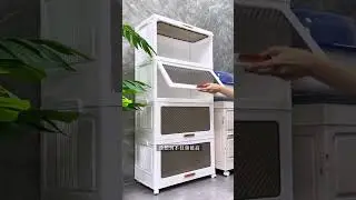 Don't waste those kitchen corners! No installation required, #KitchenStorage #StorageCabinet