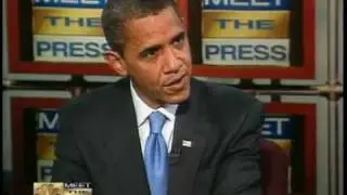 Obama MTP Interview: Obama Big Three automakers 'strategic mistakes'