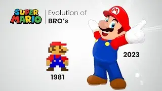 Super Mario Evolution ( 1981 - 2023 )