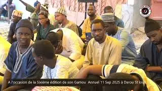 A l'occasion de la sixième edition de gamou annuel le 11sep 2025 n2