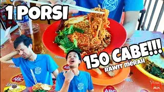 INDOMIE ABANG ADEK PAKE 150 CABE RAWIT MERAH! LVL. PEDES MAMPUS LEWAT!! | KULINER JAKARTA