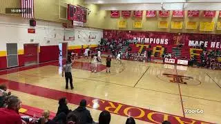 Taft frosh/soph basketball vs Cleveland at Taft High.     1.31.2025