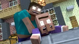 Top 5 Minecraft Animations (with Villagers & Zombies)