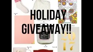 HUGE Holiday Giveaway 2016 [OPEN]
