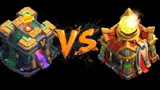 Th14 VS Th16 Attack | Golem 1 Ranked Attack | COC MOBILE