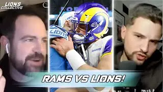 Detroit Lions Beat Writers PREDICT Lions vs. Rams