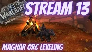 DragonFlight Maghar Orc BFA leveling Zandalari Unlock LIVE