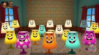 My Bright Little Lamp 🎵 English Kids Song about Lamps 🎵 Objects Song #EKM