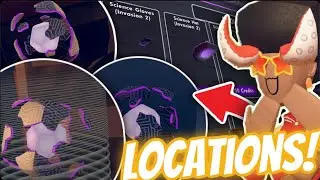 Rec Rooms Invasion 2 Science Hat & Glove Item Power Core Locations! (^JumboTrophy & ^ArtistLane)