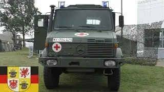 [ROSTOCK] Starkhorn | Unimog Krankentransporter der Bundeswehr | Walk around (Keine Einsatzfahrt!)