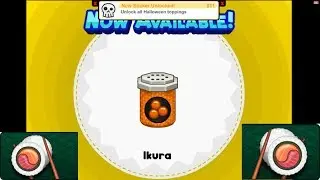 Papa's Sushiria - All Halloween Toppings Unlocked!