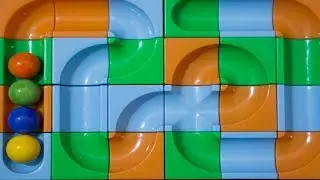 Marble Track Maze!
